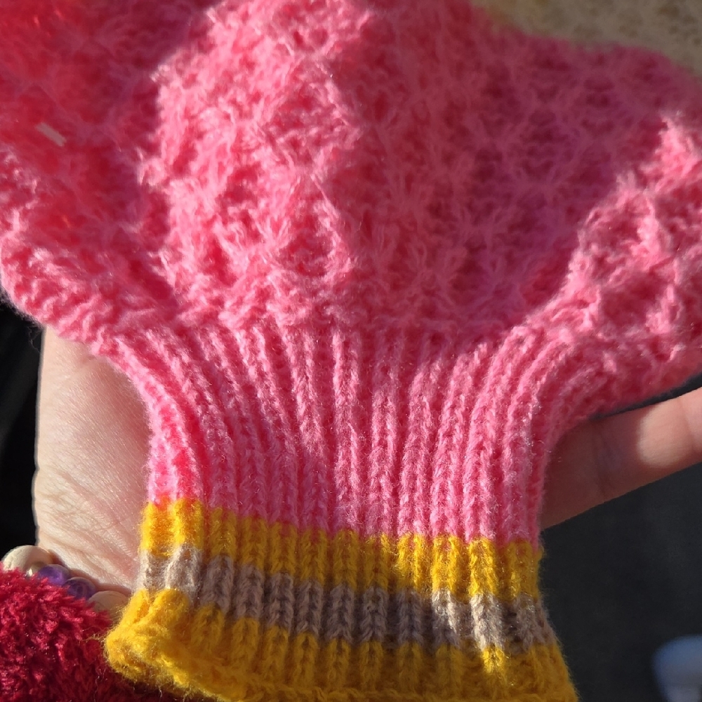 POL Pink and Cream Striped Sweater - Picture 5 of 7
